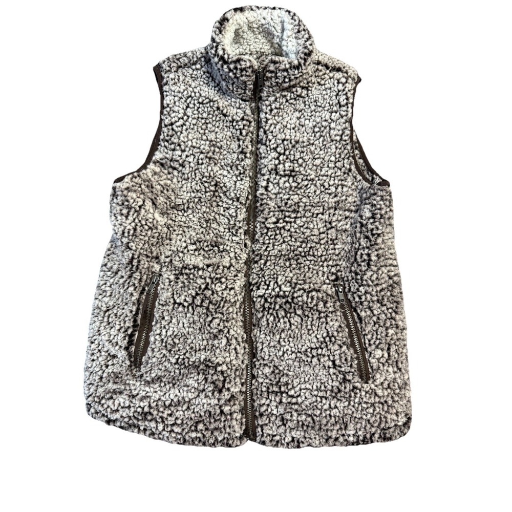Women's Thread And Supply Sherpa Vest Size Small‎ Excellent Condition